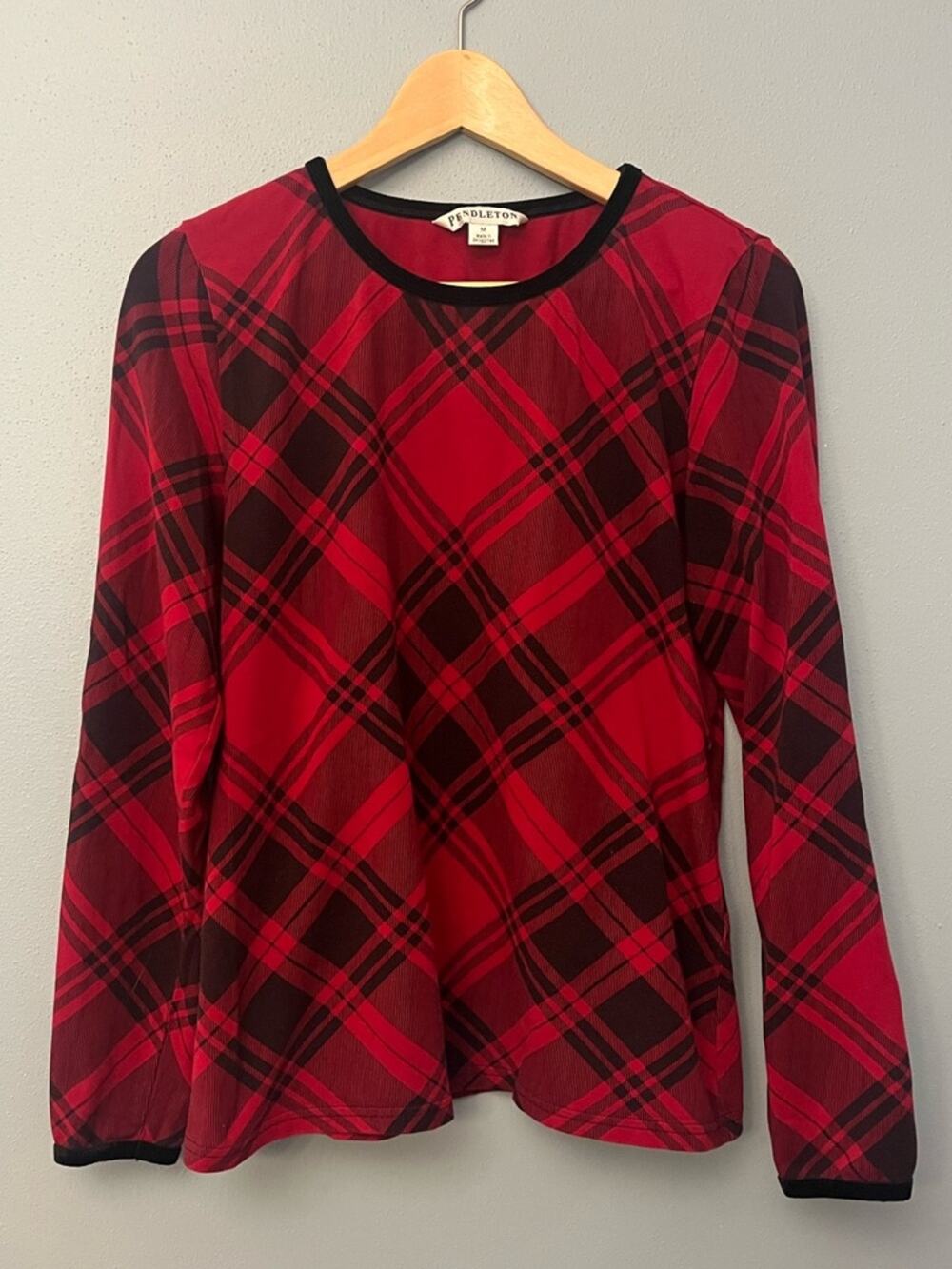 Pendleton Plaid Top